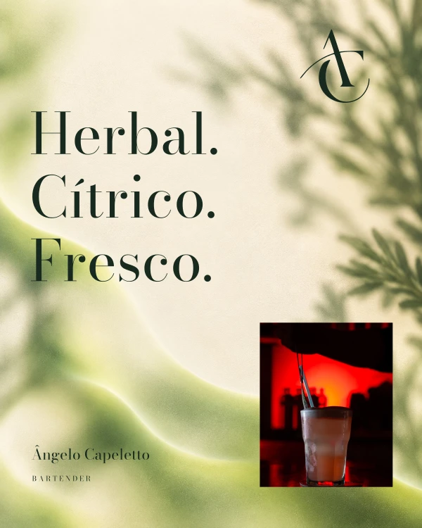 Post 03: Herbal. Cítrico. Fresco.