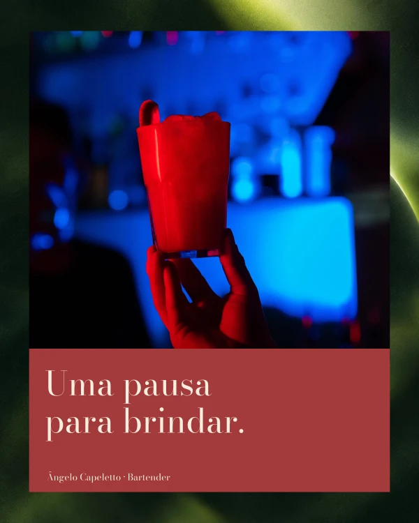 Post 08: Uma pausa para brindar.