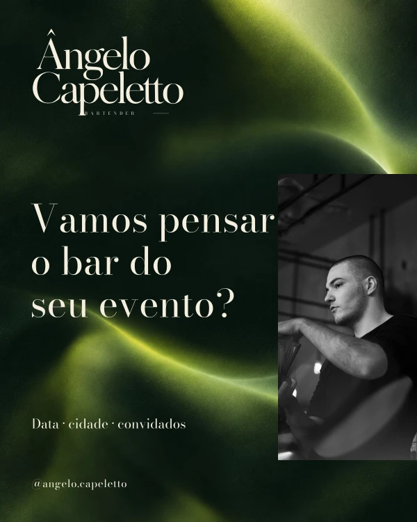 Post 10: Vamos pensar o bar do seu evento?